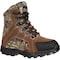 Rocky Youth Kids Waterproof Insulated Boots, 10 M, Split Suede, Nylon, 5 in Height FQ0003710 - alternate 1